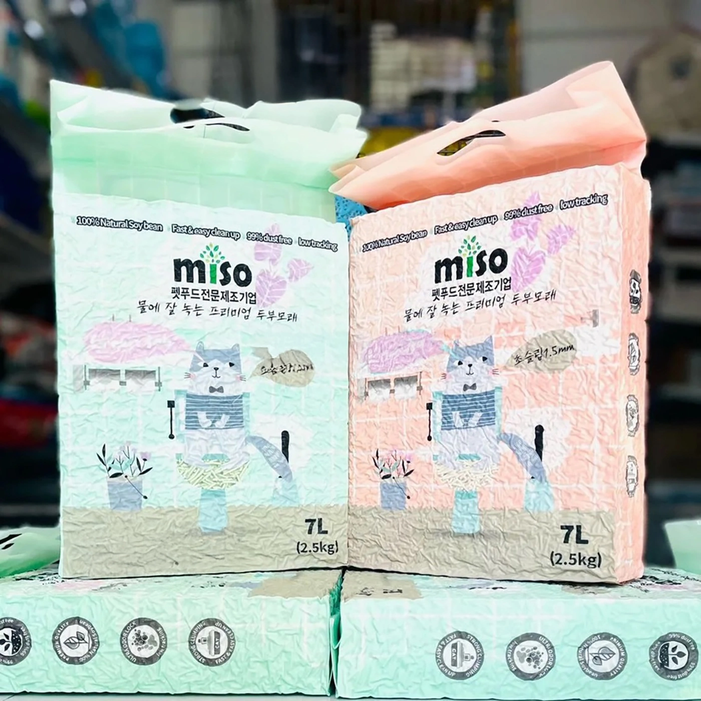 Tofu cat litter for Miso 7L – Cutepets - Image 3